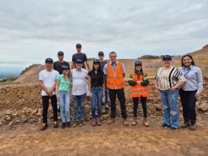Estudantes de Direito visitam a Mina Emesa