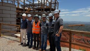 Rodrigo Gontijo, Presidente do Grupo AVG, acompanha os avanços na Mina do Brumado