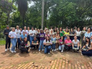 Oficina de educação ambiental com a comunidade em Barão de Cocais