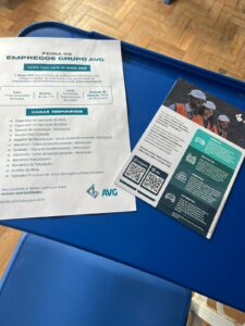 AVG participa de Feira de Empregos em Caeté
