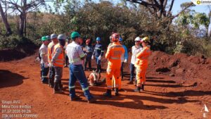 Mina Dois Irmãos participa de Treinamento de Brigada Florestal